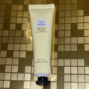 Pure Aura Travel Size 24K Gold Peel-Off Mask,30 ml